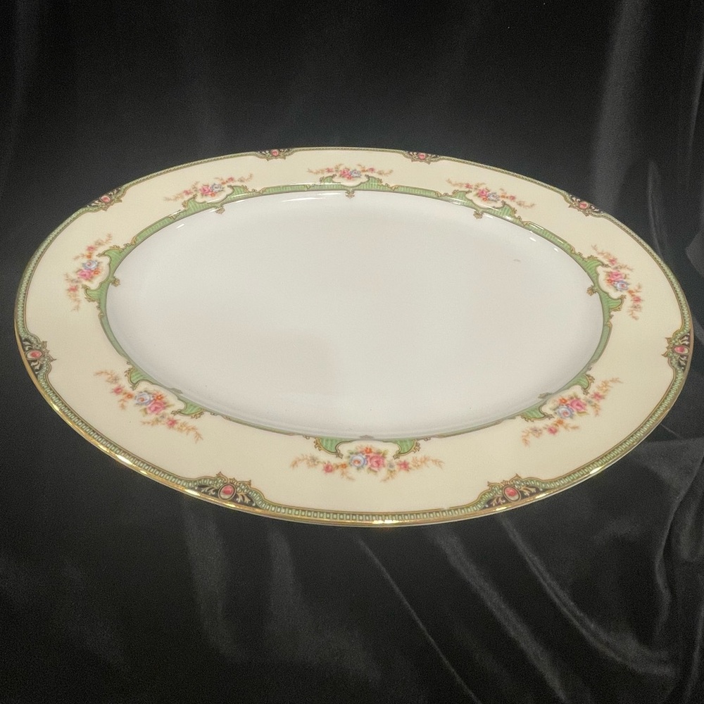 Vintage Noritake Floreal 16 inch platter.